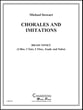 CHORALES AND IMITATIONS BRASS ENSEMBLE P.O.D. cover